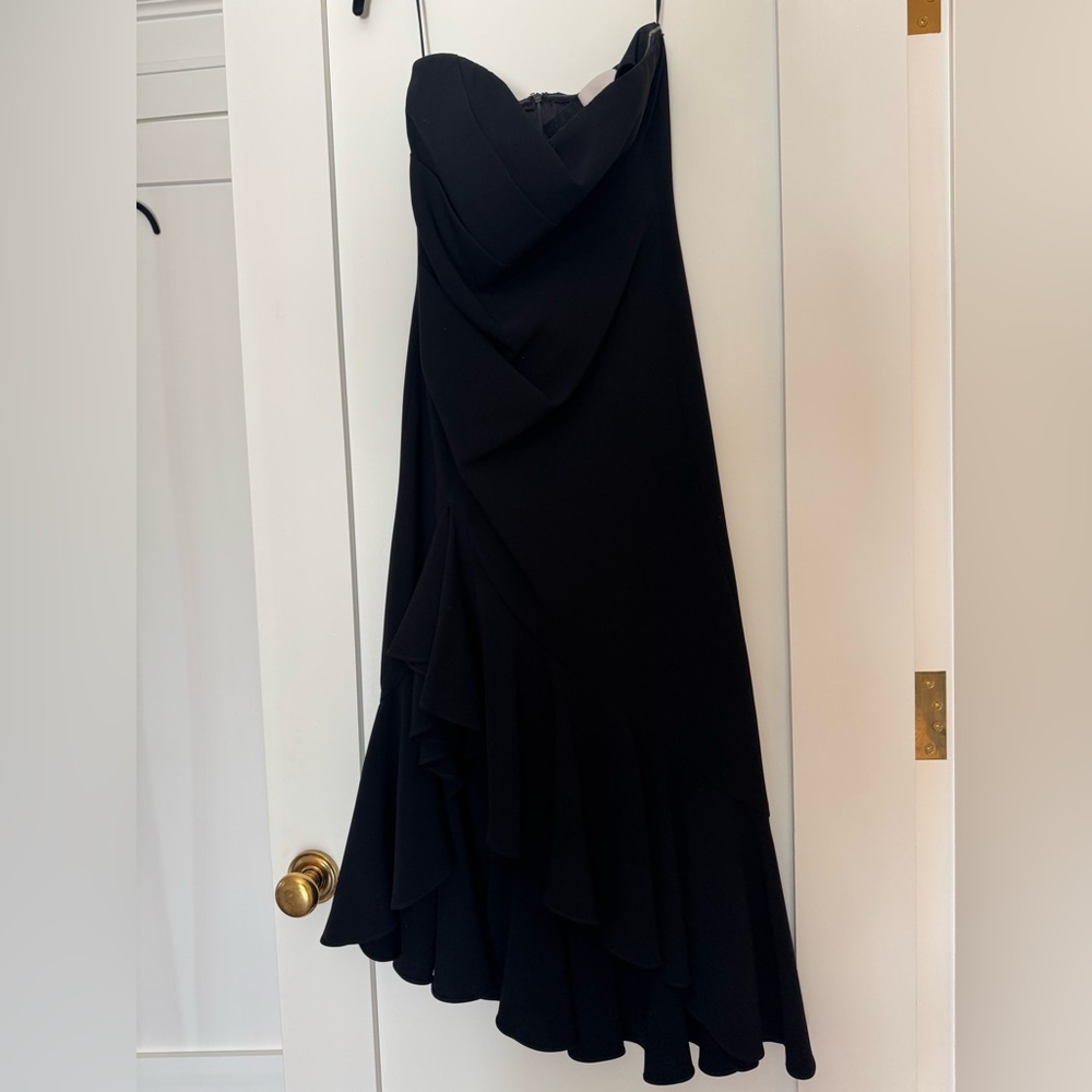 Cinq a Sept Black Strapless Dress - size 4